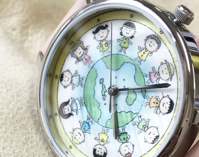 新品未使用品 ピエールラニエ 限定品 さくらももこ　コラボ時計　干支 腕時計(アナログ) 送料無料・保証付